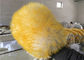  Doppio colore riutilizzabile di giallo del guanto del guanto mezzo di lavaggio dell&#039;automobile parteggiata con la lana pura di 100%